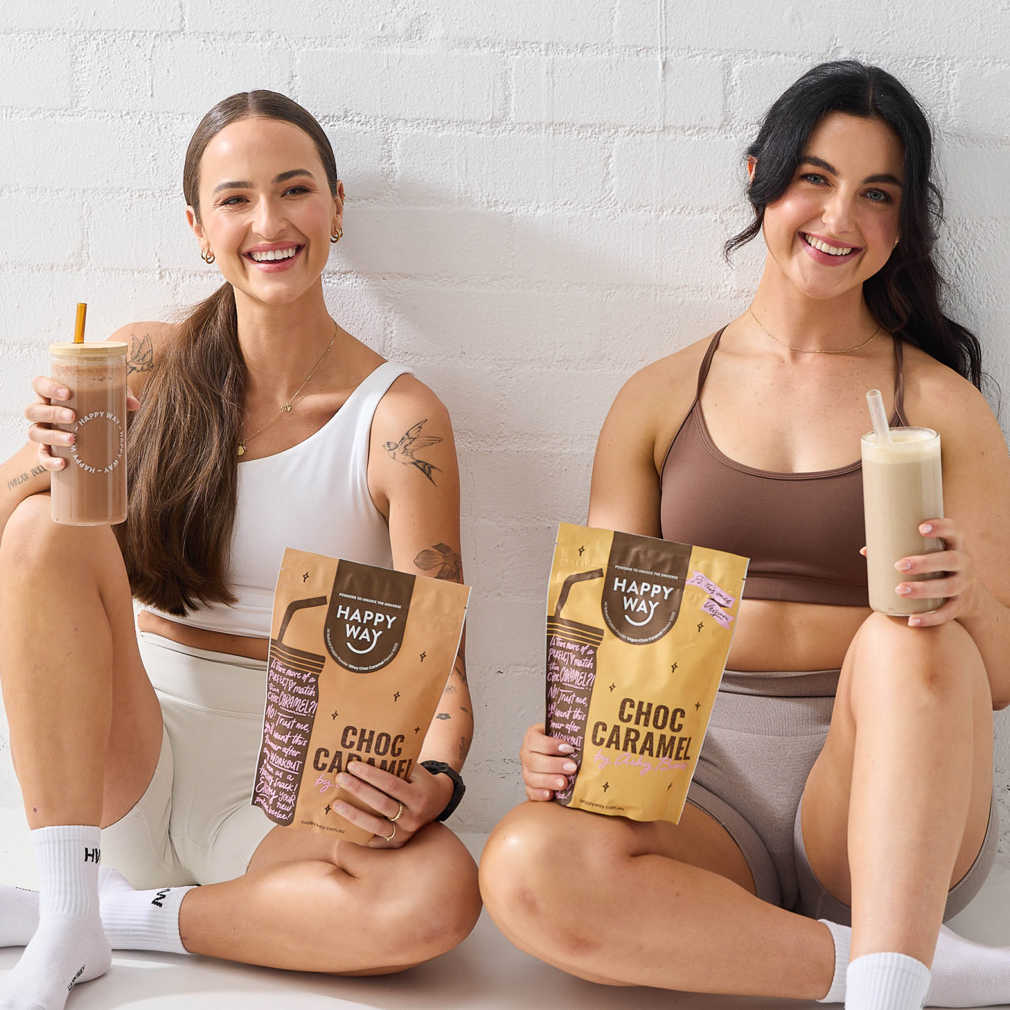 Ashy Bines Choc Caramel Vegan Protein Powder 500g - Image 6