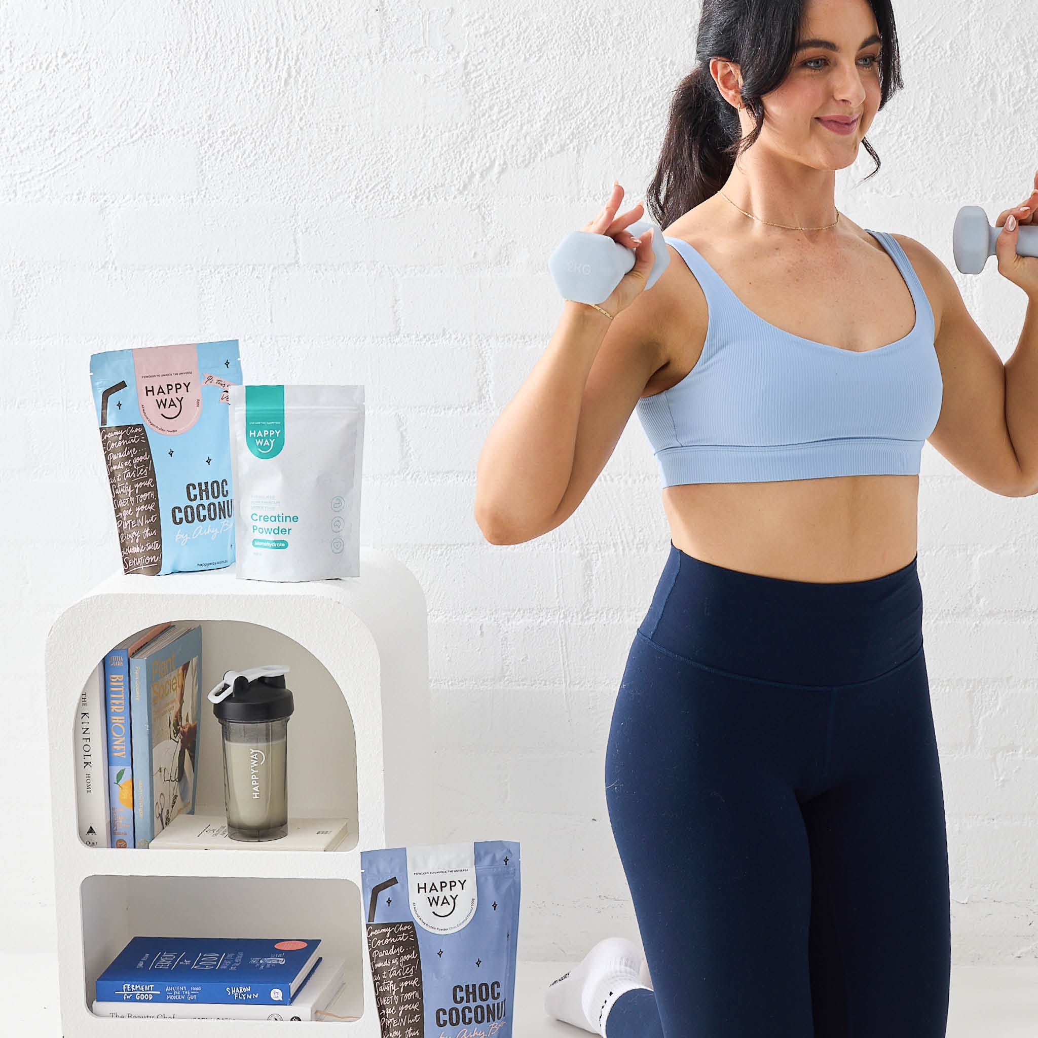 Ashy Bines Choc Coconut Vegan Protein Powder 500g - Image 6