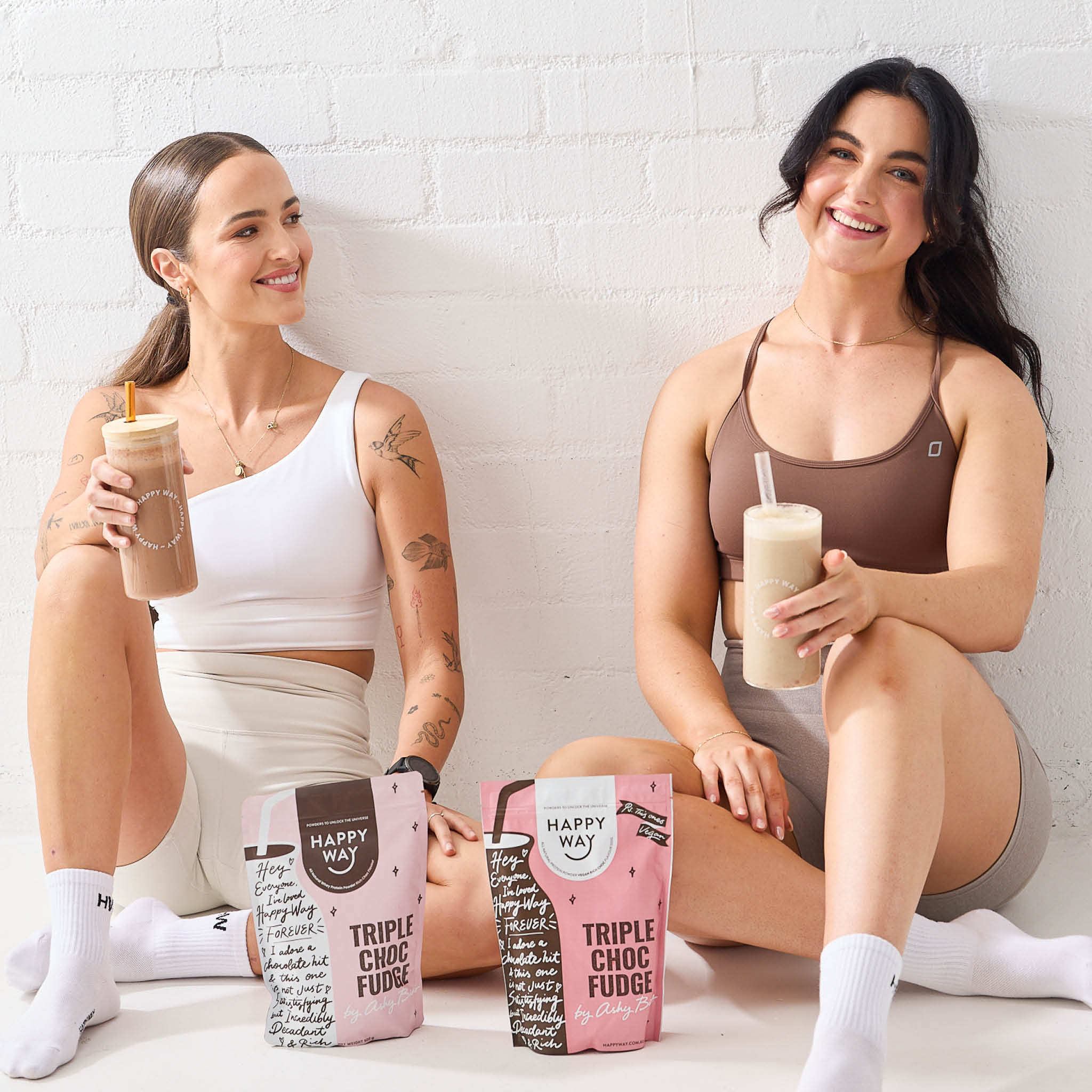 Ashy Bines Triple Choc Fudge Vegan Protein Powder 500g - Image 3