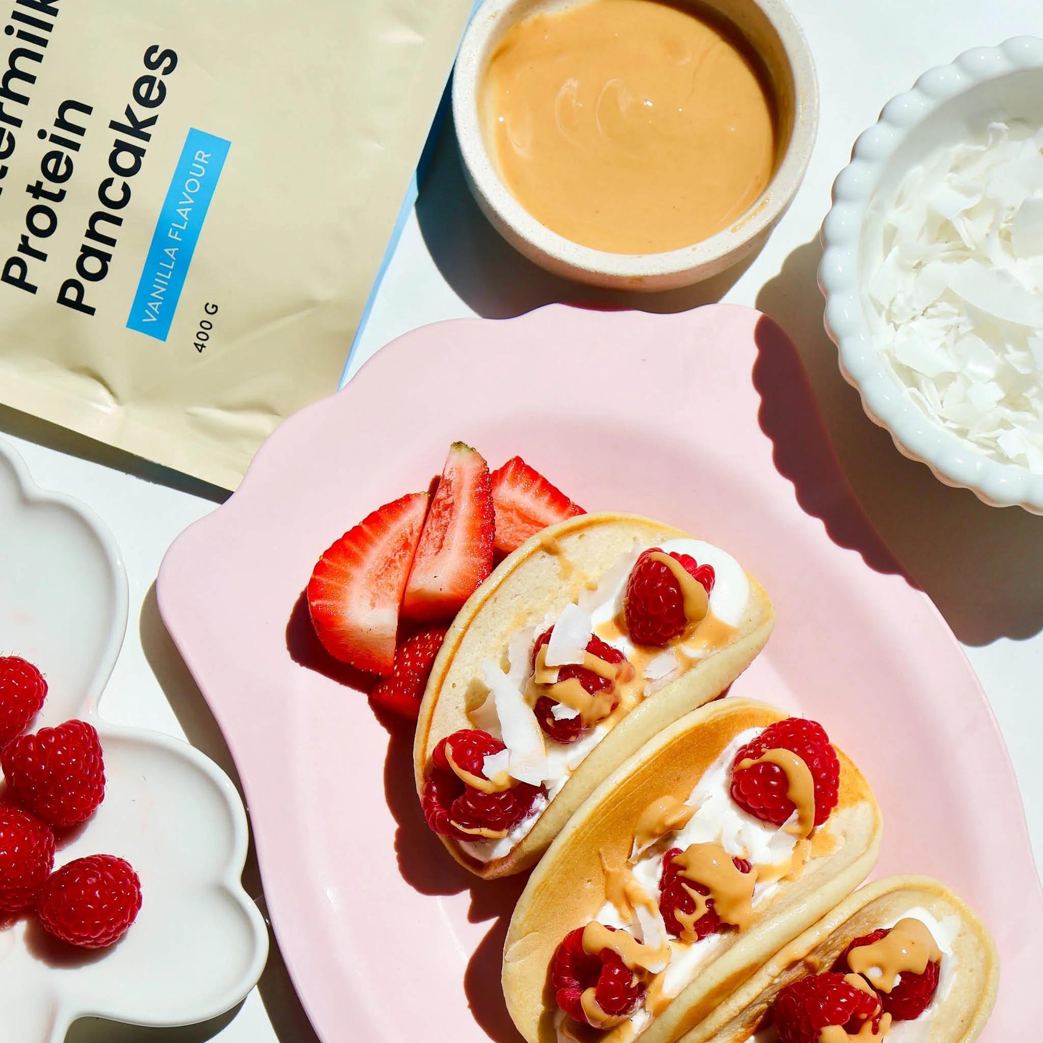 Vanilla Buttermilk Protein Pancake - Image 4