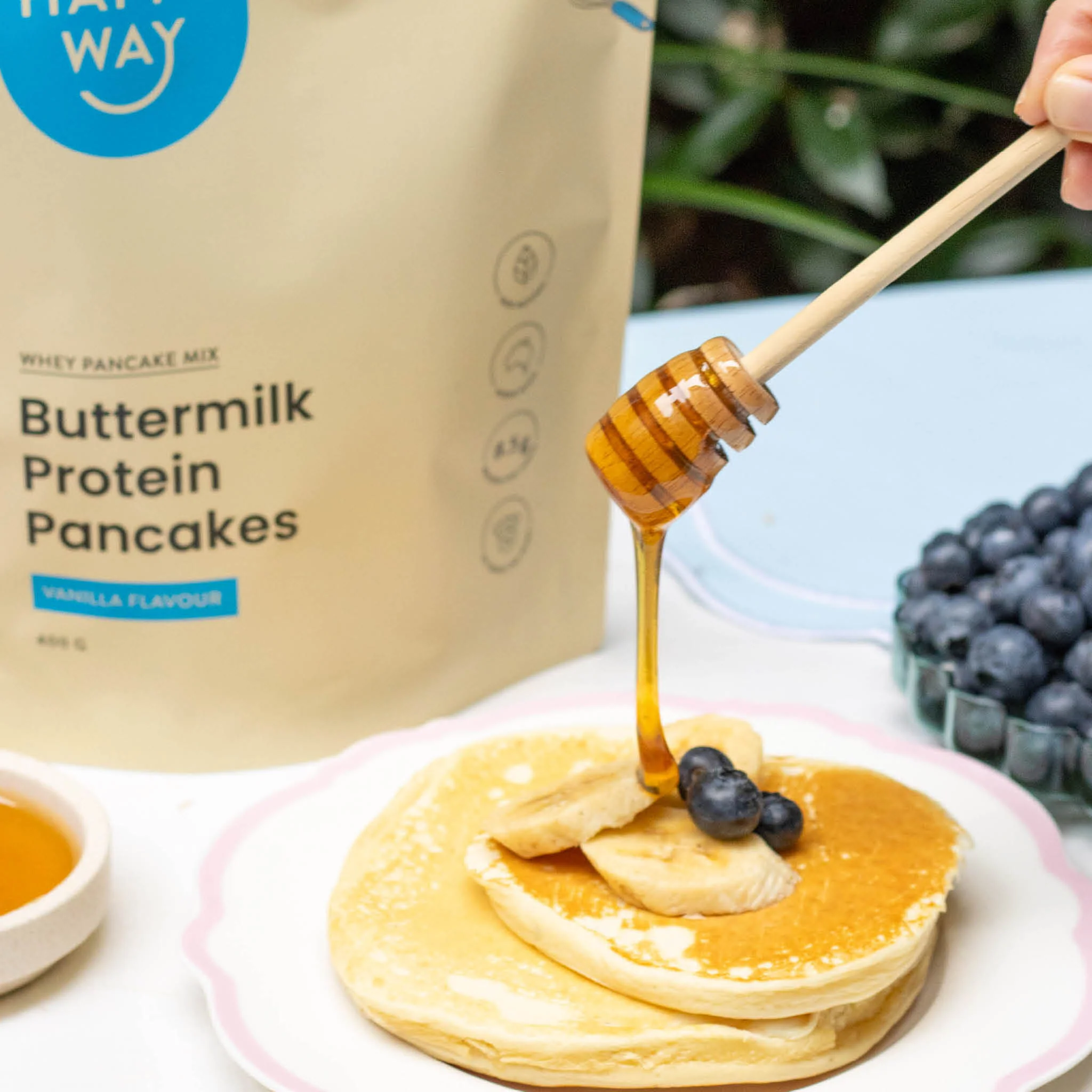 Vanilla Buttermilk Protein Pancake - Image 5