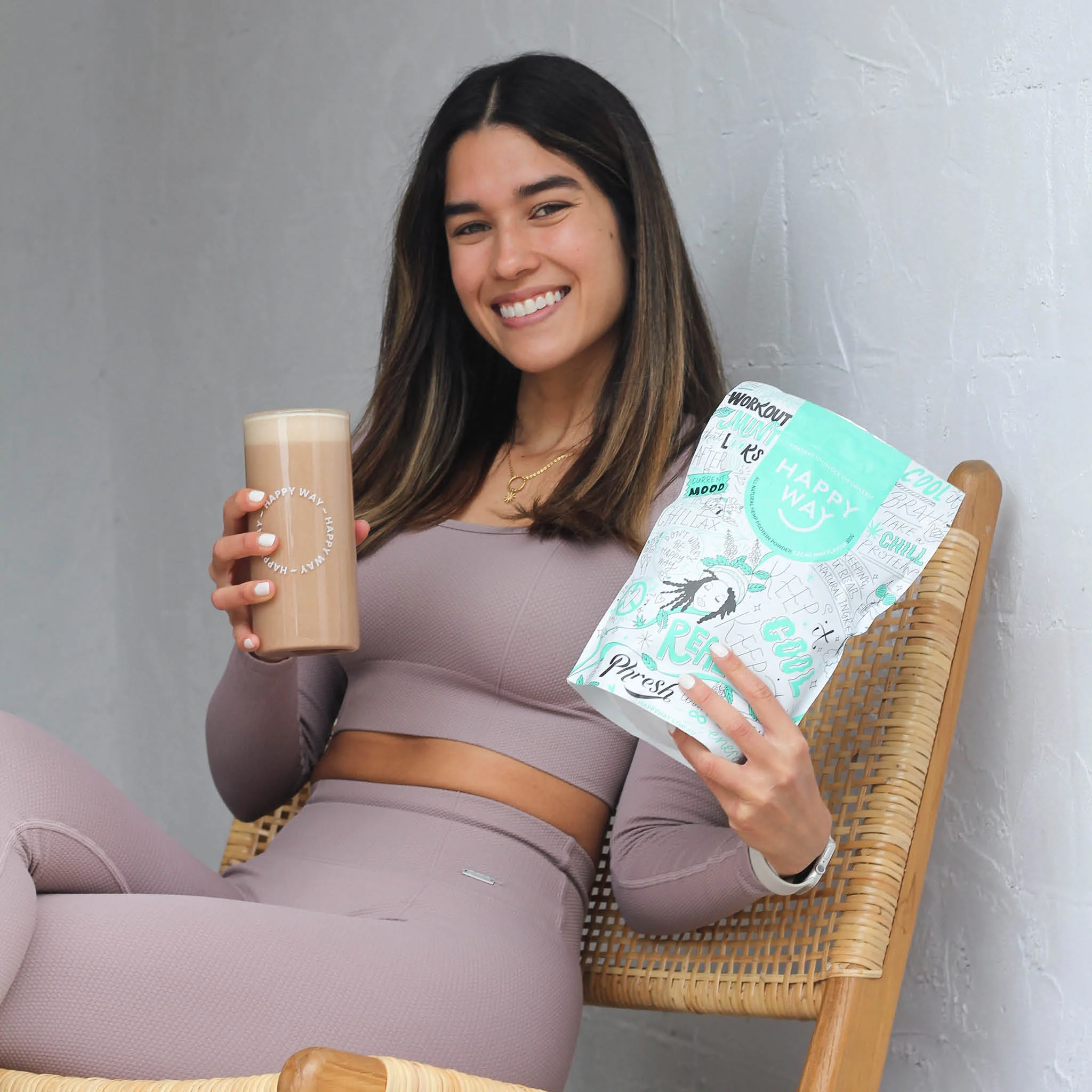 Cacao Mint Hemp Vegan Protein Powder 500g - Image 3