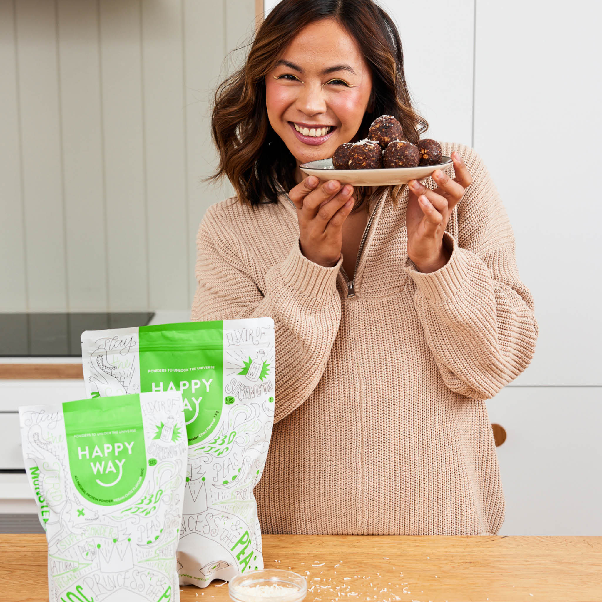 Choc Pea Princess Vegan Protein Powder - Image 5