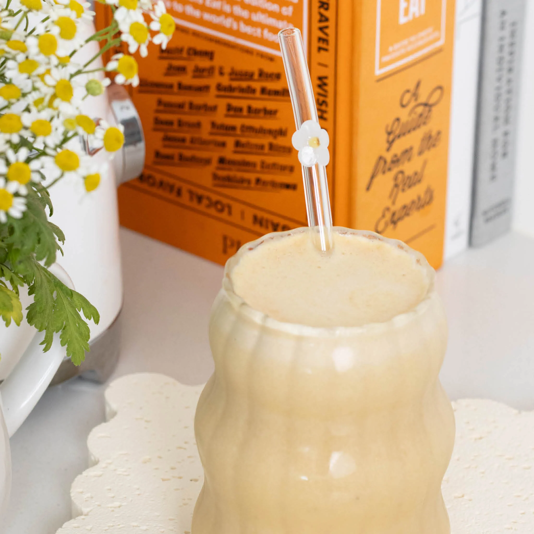 Glass straws - daisy set - Image 3