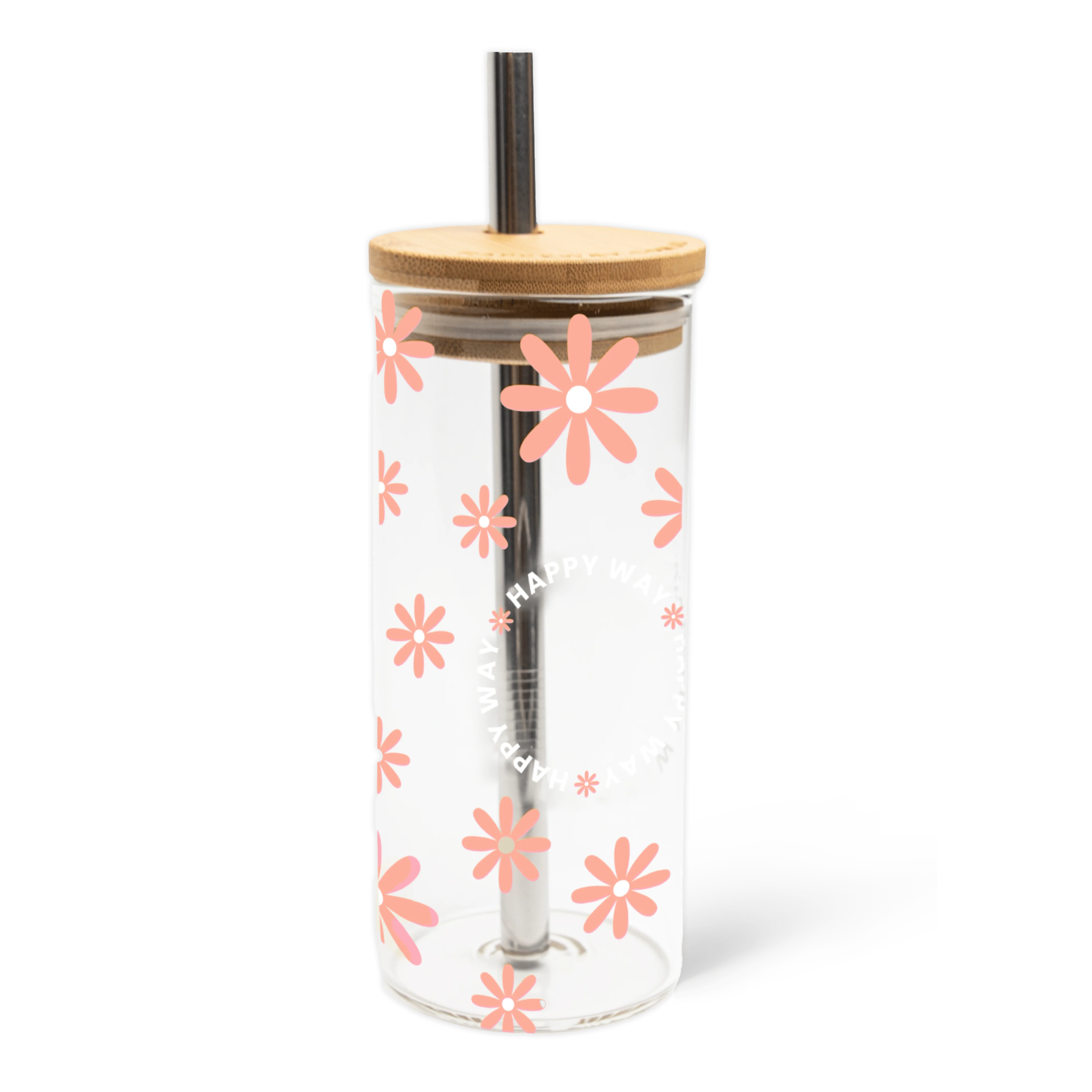 Flower Glass Tumbler - Image 3