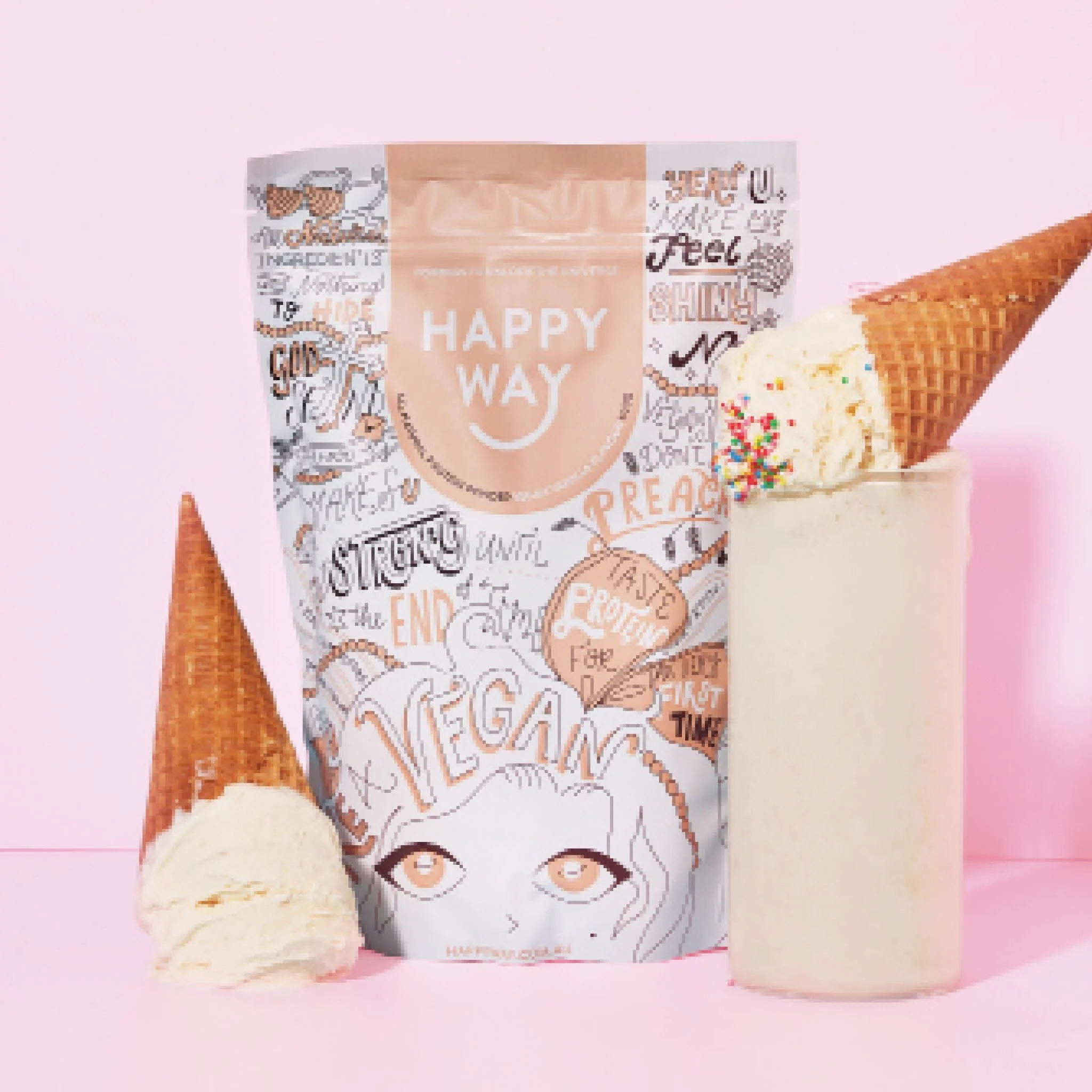 Vanilla Vegan Protein Powder - Image 8