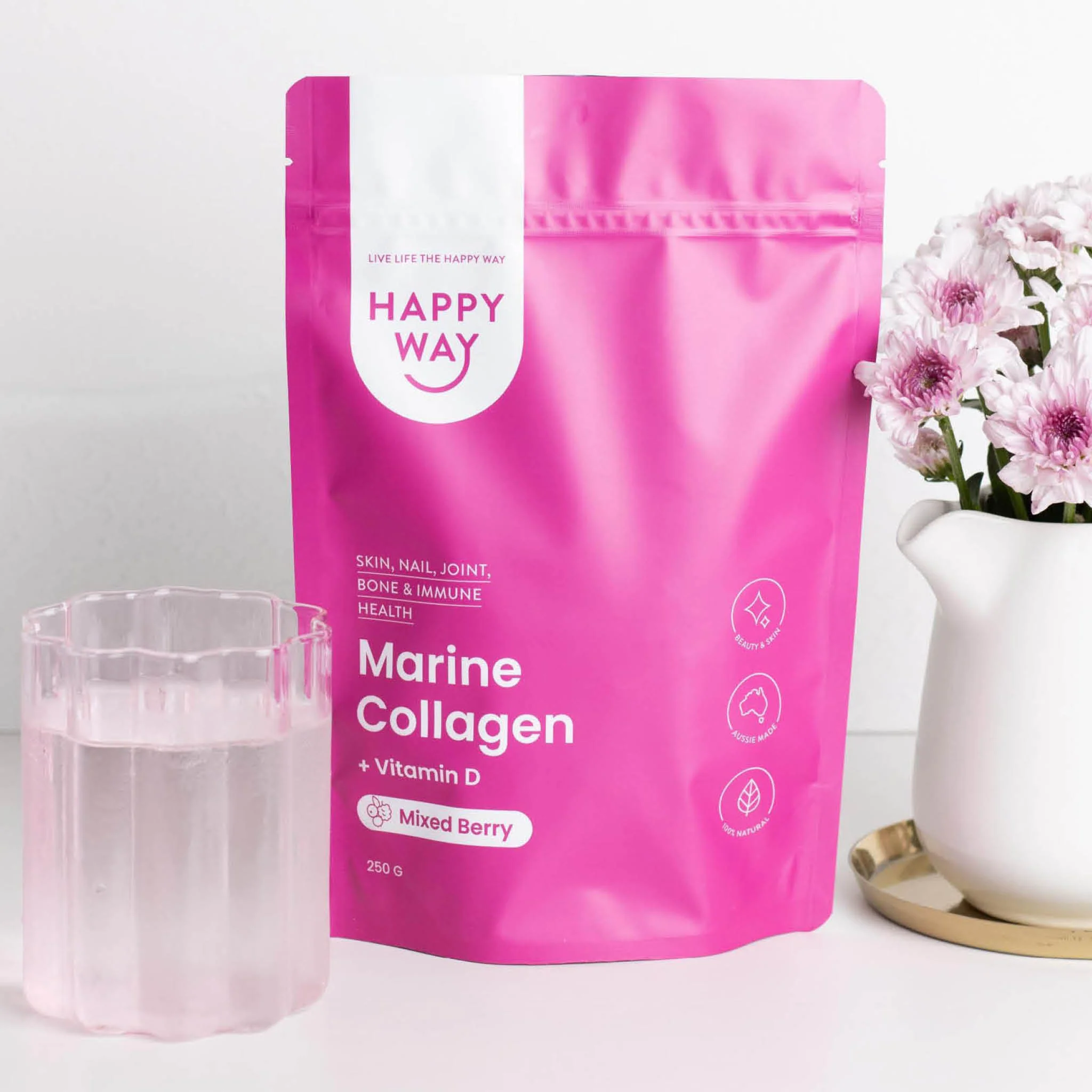 Mixed Berry Marine Collagen Powder 250g - Image 3