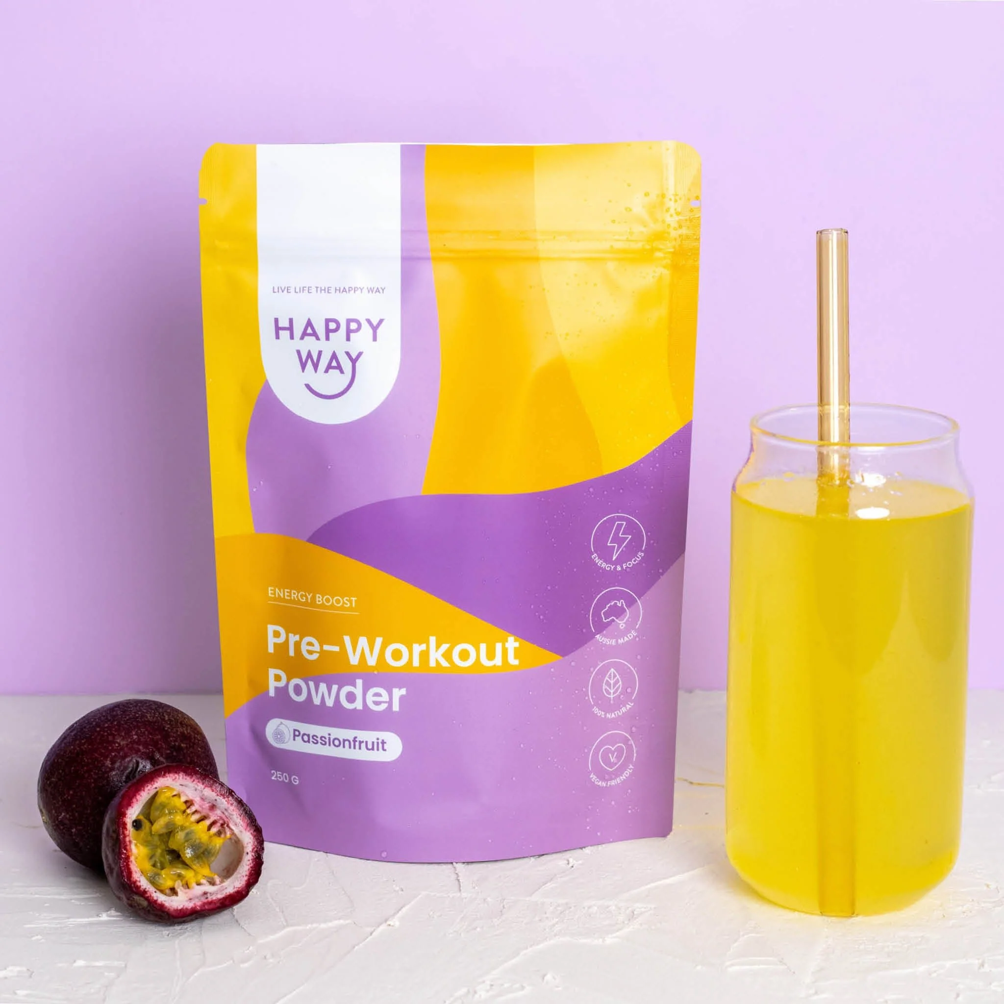 Passionfruit Pre-workout 250g - Image 4