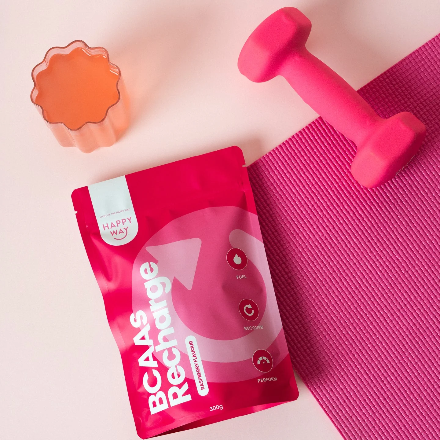 Raspberry BCAA 300g - Image 3