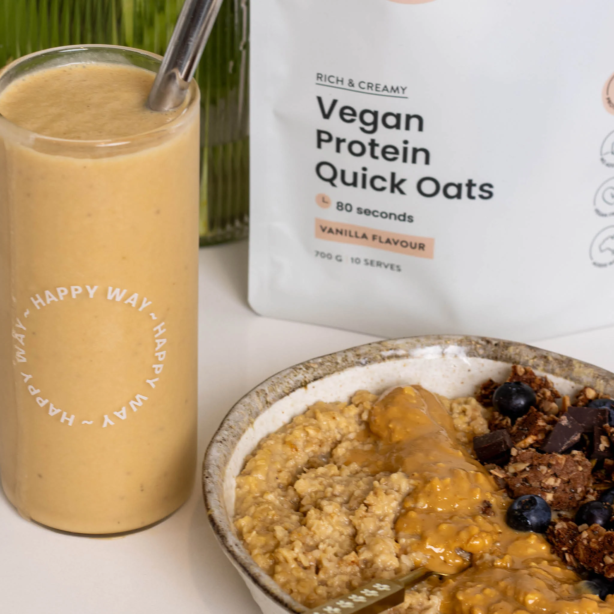 Vanilla Vegan Protein Quick Oats - Image 5
