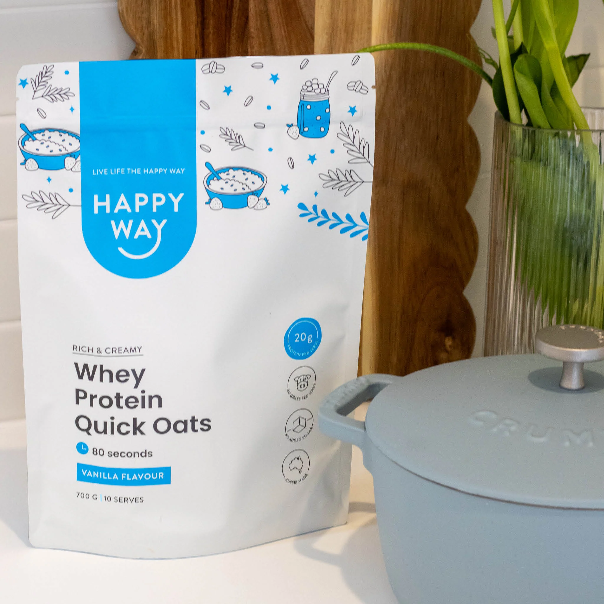 Vanilla Whey Protein Quick Oats - Image 6